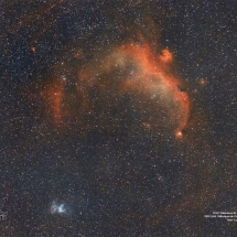 66 - IC2177 Nébuleuse de la Mouette et NGC 2359 Nébuleuse du Casque de Thor JLR